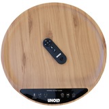 Unold 86545 stufetta elettrica Interno Nero, Legno Riscaldatore ambiente elettrico con ventilatore, Termoventilatore Nero/legno, Riscaldatore ambiente elettrico con ventilatore, Ceramica, 1,2 m, Interno, Nero, Legno, Plastica