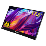 Verbatim 32239 Monitor PC 43,9 cm (17.3") 3840 x 2160 Pixel 4K Ultra HD LCD Touch screen Nero, Monitor LED Nero, 43,9 cm (17.3"), 3840 x 2160 Pixel, 4K Ultra HD, LCD, 6 ms, Nero