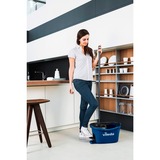 Vileda Set mocio Turbo Easy Wring & Clean Box, Tergipavimento blu/Nero