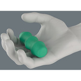 Wera 05051540001, Set di bit Nero/Verde