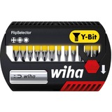 Wiha Set di punte FlipSelector Y-Bit 25mm, 13 pezzi, Set di bit Nero/Giallo