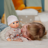 ZAPF Creation BABY born Anna Beige 36cm, Bambola beige, BABY born Anna Beige 36cm, Bambola bambina, Genere neutro, 1 anno/i, 360 mm, Multicolore