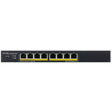 Zyxel GS1900-8HP V3 8P PoE Smart Switch, Interruttore Nero