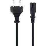 goobay NK 104 S-180 Nero 1,8 m, Cavo Nero, 1,8 m