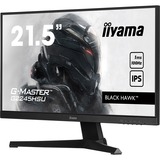 iiyama G-MASTER G2245HSU-B2 LED display 54,6 cm (21.5") 1920 x 1080 Pixel Full HD Nero, Monitor di gioco Nero (opaco), 54,6 cm (21.5"), 1920 x 1080 Pixel, Full HD, LED, 1 ms, Nero
