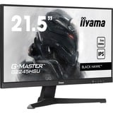 iiyama G-MASTER G2245HSU-B2 Monitor PC 54,6 cm (21.5") 1920 x 1080 Pixel Full HD LED Nero, Monitor di gioco Nero (opaco), 54,6 cm (21.5"), 1920 x 1080 Pixel, Full HD, LED, 1 ms, Nero