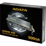 ADATA LEGEND 800 500 GB grigio/Oro