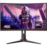 AOC C27G2U/BK LED display 68,6 cm (27") 1920 x 1080 Pixel Full HD Nero, Rosso, Monitor di gioco Nero/Rosso, 68,6 cm (27"), 1920 x 1080 Pixel, Full HD, LED, 1 ms, Nero, Rosso