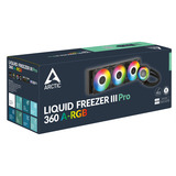 ARCTIC Liquid Freezer III Pro 360 A-RGB, Raffreddamento ad acqua Nero