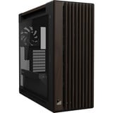 ASUS PROART PA602 WALNUT WOOD TG PWM MODERN BLACK, Chassis Tower marrone/legno, Midi Tower, PC, Nero, Legno, ATX, DTX, EATX, micro ATX, Mini-DTX, Mini-ITX, Metallo, Legno, Gaming