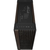 ASUS PROART PA602 WALNUT WOOD TG PWM MODERN BLACK, Chassis Tower marrone/legno, Midi Tower, PC, Nero, Legno, ATX, DTX, EATX, micro ATX, Mini-DTX, Mini-ITX, Metallo, Legno, Gaming