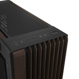 ASUS PROART PA602 WALNUT WOOD TG PWM MODERN BLACK, Chassis Tower marrone/legno, Midi Tower, PC, Nero, Legno, ATX, DTX, EATX, micro ATX, Mini-DTX, Mini-ITX, Metallo, Legno, Gaming