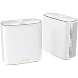 ASUS ZenWiFi XD6 Dual-band (2.4 GHz/5 GHz) Wi-Fi 6 (802.11ax) Bianco 3 Interno, Router bianco, Bianco, Interno, Potenza, Dual-band (2.4 GHz/5 GHz), Wi-Fi 6 (802.11ax), 802.11a, 802.11b, 802.11g, Wi-Fi 4 (802.11n), Wi-Fi 5 (802.11ac), Wi-Fi 6 (802.11ax)