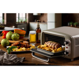 Ariete 3919 Forno Elettrico Vintage, 800W, Capacità 10L, Doppio vetro, Retrò, Beige, Mini forno bianco/verde chiaro, 800W, Capacità 10L, Doppio vetro, Retrò, Beige, 10 L, Beige, Libera installazione, Manopola, 90 - 230 °C, Beige