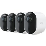 Arlo Ultra 2 Spotlight Telecamera di sicurezza IP Esterno 3840 x 2160 Pixel Parete bianco/Nero, Telecamera di sicurezza IP, Esterno, Wireless, Amazon Alexa & Google Assistant, FCC, CE, IC, EuP1275, WERCS, Parete