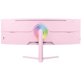 Arozzi AZ-NO-49TUW165, Monitor di gioco fucsia