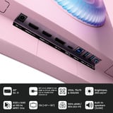 Arozzi AZ-NO-49TUW165, Monitor di gioco fucsia