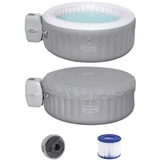 Bestway 60037 centro benessere e vasca idromassaggio Grigio, Bianco 605 L Rotondo, Piscina grigio, Grigio, Bianco, 605 L, Rotondo, 3 persona(e), 40 °C, 2 °C/h