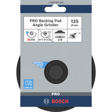 Bosch 2 608 601 724 accessorio per smerigliatrice Platorello, Platorello per levigatrice Platorello, 12,5 cm, Bosch, Nero, 12250 Giri/min, 1 pz