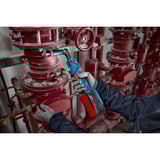 Bosch Avvitatore a cricchetto a batteria GRC 18V-60 Professional solo, 18 Volt, Cacciavite blu