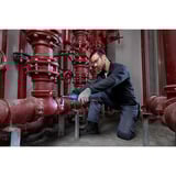 Bosch Avvitatore a cricchetto a batteria GRC 18V-60 Professional solo, 18 Volt, Cacciavite blu