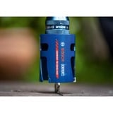 Bosch EXPERT CONSTRUCTION MATERIAL sega per trapano 6 pz, Sega a tazza Set, Trapano, Mattone, Truciolato, Plastica, Legno dolce, Piastrella, Blu, Oro, Rosso, Acciaio inox, Carburo di tungsteno (TC), 6 cm