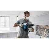 Bosch GSH 500 Professional SDS-max Nero, Blu, Rosso 1100 W, Martello di scalpellatura blu/Nero, SDS-max, Nero, Blu, Rosso, 7,5 J, 13 m/s², 1,5 m/s², AC