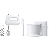 Braun 0X22211023, HM 1070 WH, Mixer manuale bianco