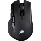 Corsair IRONCLAW RGB mouse Mano destra RF Wireless + Bluetooth + USB Type-A Ottico 18000 DPI Nero, Mano destra, Ottico, RF Wireless + Bluetooth + USB Type-A, 18000 DPI, Nero