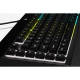 Corsair K55 RGB PRO tastiera USB QWERTZ Tedesco Nero Nero, Full-size (100%), USB, QWERTZ, LED RGB, Nero