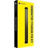 Corsair Kit accessori pinna DOMINATOR TITANIUM, Apertura Nero