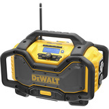 DEWALT Radio a batteria e rete DCR027-QW, Radio sito lavoro giallo/Nero