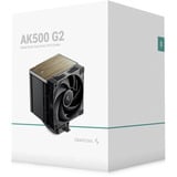 DeepCool R-AK500G2-BKNNMN-GJD, raffreddamento CPU  Nero/legno