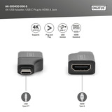 Digitus AK-300450-000-S, Adattatore Nero