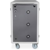 Digitus Armadio di ricarica mobile, 30 stazioni di ricarica, per notebook/tablet fino a 15,6", Stazione di ricarica Nero/grigio
