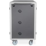 Digitus Armadio di ricarica mobile, 30 stazioni di ricarica, per notebook/tablet fino a 15,6", Stazione di ricarica Nero/grigio