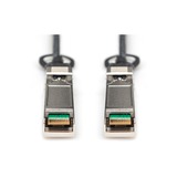 Digitus Cavo DAC SFP+ 10G da 2m Nero, 2 m, SFP+, SFP+