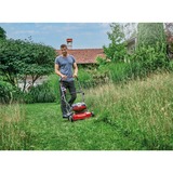 EINHELL Akku-Rasenmäher GE-CM 36/48 Li M-| Solo Tagliaerba a spinta Batteria Nero, Rosso rosso/Nero, Tagliaerba a spinta, 48 cm, 3 cm, 7,5 cm, A posizioni, Aria