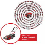 EINHELL Rasaerba professionale a batteria GP-CM 36/47 S Li BL, 36 Volt (2x18 Volt) rosso/Nero