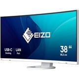 EIZO FlexScan EV3895-WT Monitor PC 95,2 cm (37.5") 3840 x 1600 Pixel UltraWide Quad HD+ LED Bianco, Monitor LED bianco, 95,2 cm (37.5"), 3840 x 1600 Pixel, UltraWide Quad HD+, LED, 5 ms, Bianco