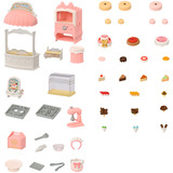 EPOCH Sylvanian Families - Set pasticceria del villaggio per casa starter, Giochi di costruzione 