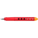 Faber-Castell 149852 penna stilografica Rosso 1 pz rosso, Rosso, Acciaio all'iridio, Polarizzato a destra, 1 pz