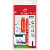 Faber-Castell 149852 penna stilografica Rosso 1 pz rosso, Rosso, Acciaio all'iridio, Polarizzato a destra, 1 pz