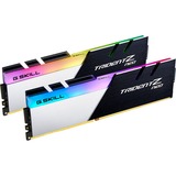 G.Skill Trident Z F4-3200C16D-32GTZN memoria 32 GB 2 x 16 GB DDR4 3200 MHz Nero/Bianco, 32 GB, 2 x 16 GB, DDR4, 3200 MHz