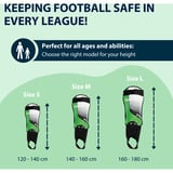 HUDORA Parastinchi con protezione per la caviglia, Accessori verde