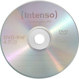 Intenso DVD-RW 4.7GB, 4x 4,7 GB 10 pz, Supporti vergini DVD 4x, DVD-RW, 120 mm, Custodia per CD, 10 pz, 4,7 GB