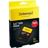 Intenso High 2.5" 960 GB Serial ATA III TLC, Disco a stato solido 960 GB, 2.5", 520 MB/s, 6 Gbit/s