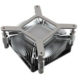 Inter-Tech 88885674, raffreddamento CPU  argento/Nero
