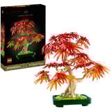 LEGO Botanicals 10348 Bonsai di Acero Rosso Giapponese, Pianta Artificiale con Foglie e Vaso Costruibile, Regalo per Adulti, Giochi di costruzione Pianta Artificiale con Foglie e Vaso Costruibile, Regalo per Adulti, Set da costruzione, 18 anno/i, Plastica, 474 pz, 665 g