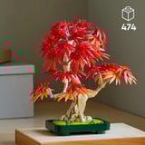 LEGO Botanicals 10348 Bonsai di Acero Rosso Giapponese, Pianta Artificiale con Foglie e Vaso Costruibile, Regalo per Adulti, Giochi di costruzione Pianta Artificiale con Foglie e Vaso Costruibile, Regalo per Adulti, Set da costruzione, 18 anno/i, Plastica, 474 pz, 665 g